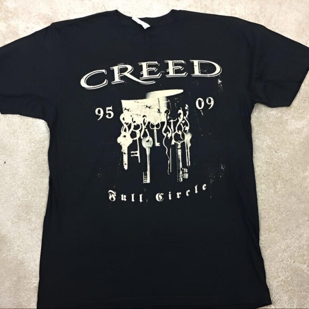Creed Rock Band Tour Classic Post Grunge Music Fan T-Shirt